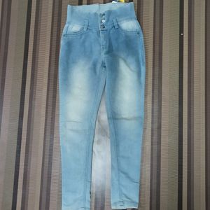 X-98 Size-28 women high waist jeans