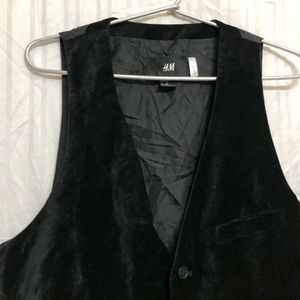 H&M Black Waistcoat