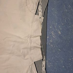 White Stretchable Pants Like New