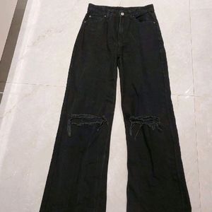 Black Wide Leg Jeans