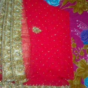 Bridal Suit With Heavy Duppata