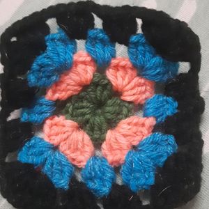 Granny Squre Crochet Piece
