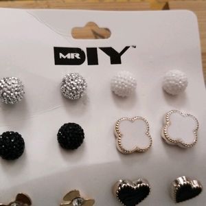 Studs For Girls ( 6 Pairs)China