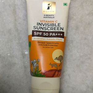 Pilgrim Invisible Sunscreen SPF 50 PA+++