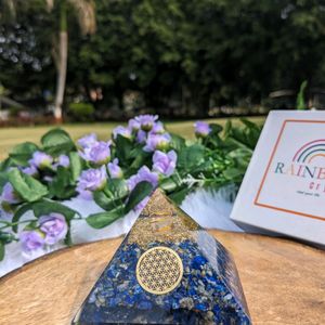 Lapis Lazuli Orgonite Pyramid