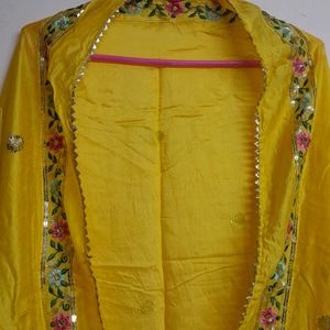 Chanderi Silk Dupata Like New