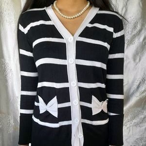 Striped Cardigan