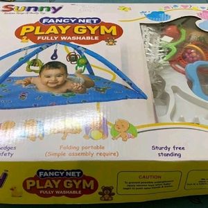 Bedding Set Play Gym with Mosquito net+ Baby Dress