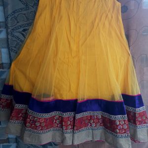 Yellow Lehenga Choli