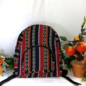 Backpack Hand-crafted By Natural Fabric