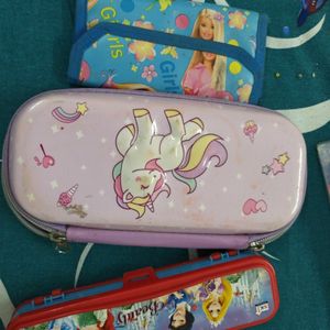 2pencil Box And One Purse