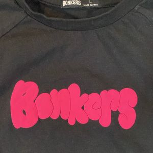 Bonkers Black Tee