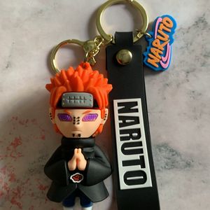 Pain Akatsuki Rubber Keychain | Naruto Anime