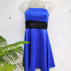 Blue Mini Tyube Dress