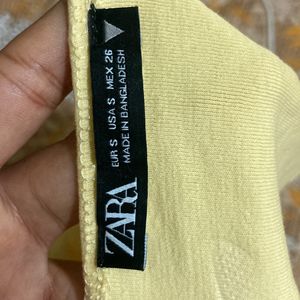 Zara Yellow Top