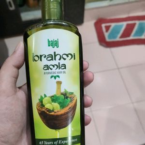 Sealed Pack Bajaj Bramhi Amla Ayurvedic Hair Oil