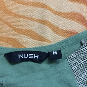 Nush Green Top