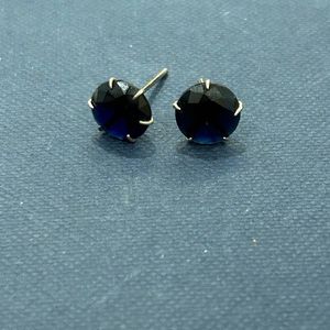 Imported Navy Blue Stud💫#stud #earring #studs