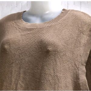 Free Size Half Sweater For Women