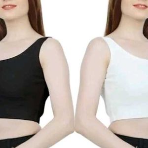 BLACK AND WHITE CROP TOP COMBOS