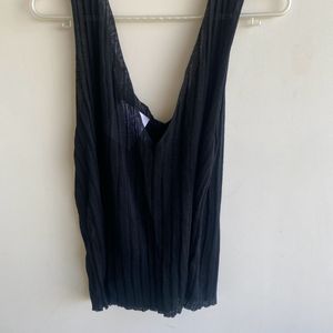 Black Party Wear Top