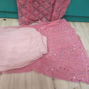 Lucknowi Chikankari Suit