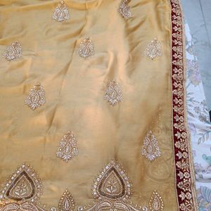 Heavy Lehenga Saree With Blouse