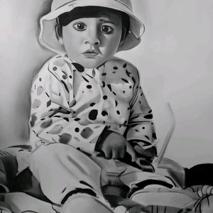 Baby Portrait Art Work