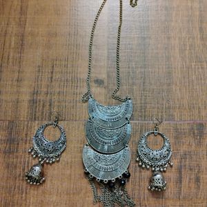 Oxidised Jwellery Set