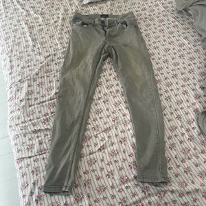 SPLASH DENIM SKINNY JEANS FIT GREY