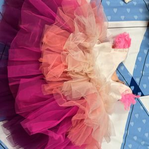 Party Frock For 1-3 Yrs