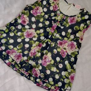 Floral Crop Top