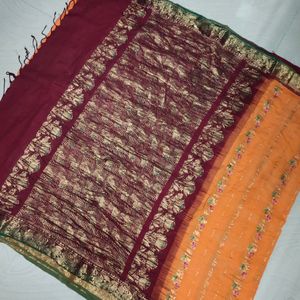 Cotton Pure Gadwal Saree