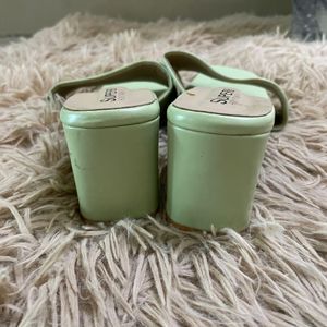 Sage Green Mules