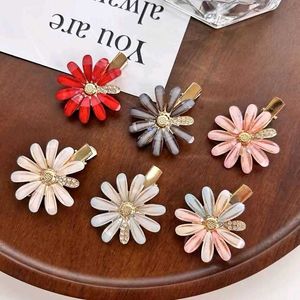 Rhinestone Flower Clips