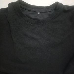 Men's Sweatshirt Black L Size