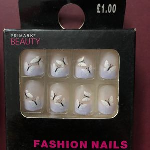 Fake Nails With 3 different Design