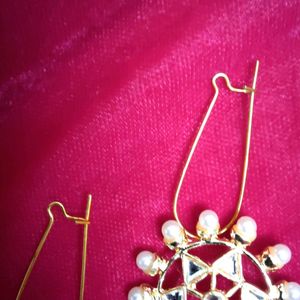 Kundan Drop Earrings