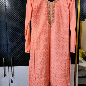 Beautiful Suit With Circular Plazo