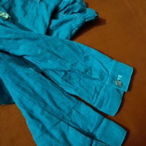 Imported Denim Shirt And Active Wear Pants