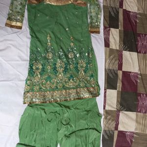 Green Salwar Kurti For Girls And Ladies