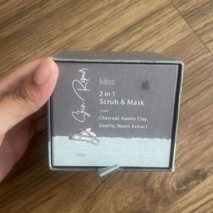 2 in 1 scrub & mask