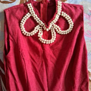 Stylish Diamond Maroon Top