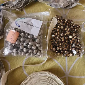 Sewing Material Beads And Gota