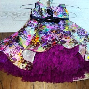 Very Beautiful Purple Frock