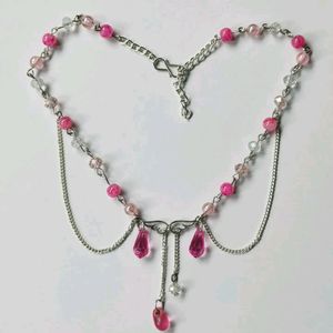Pink Y2K Fairycore Necklace