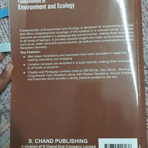 Fundamentals Of Evironment And Ecology