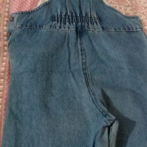 New Condition Denim Dungarees