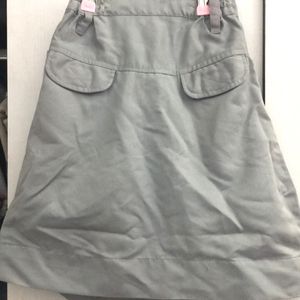 Cargo Mini Skirt - Gray