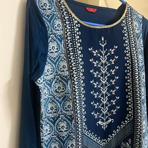 W Festive Embellished Kurta